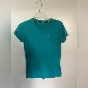 Nike Teal Short-Sleeve Dri-FIT Athletic Tee